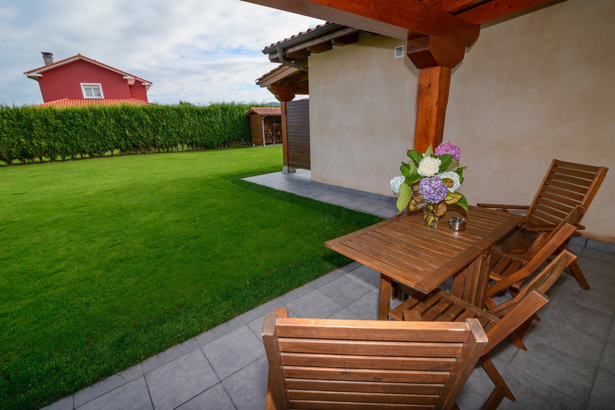 Casona De Llanorrozo Apartamentos Rurales Oviñana Buitenkant foto