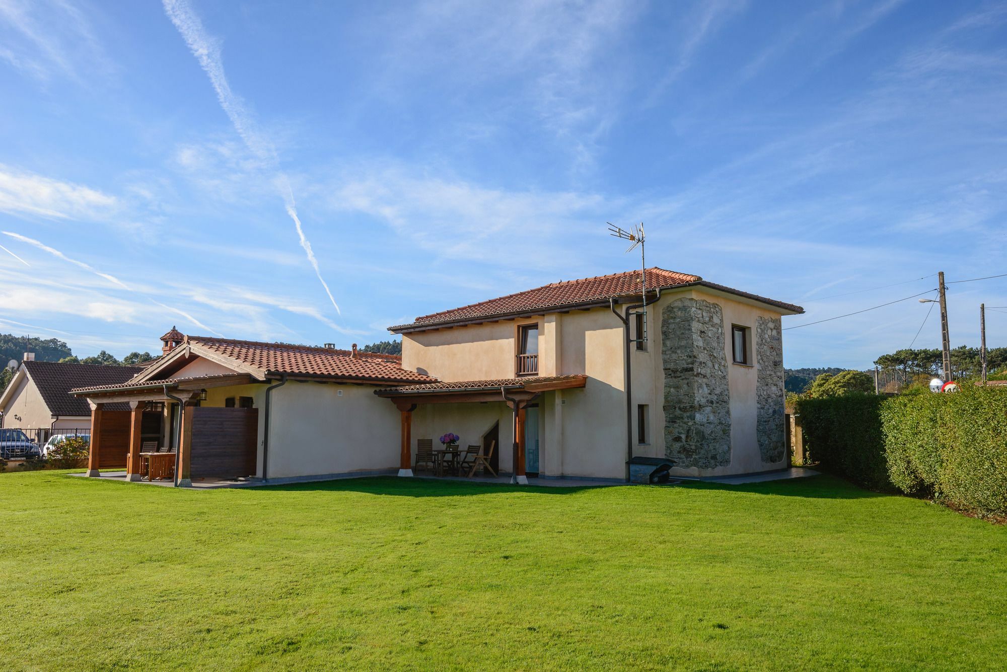 Casona De Llanorrozo Apartamentos Rurales Oviñana Buitenkant foto